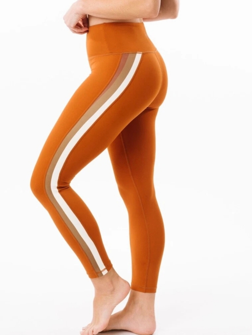 Zyia Active Joplin Light n Tight High- Rise leggings in a burnt orange Size 6 8